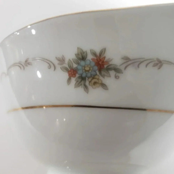 Noritake Joanne  Pattern Sugar bowl/Creamer Set,Fine Bone China. - Picture 3 of 11